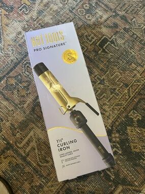 *****New*****Hot Tools Pro Signature 1½" Gold Curling Iron